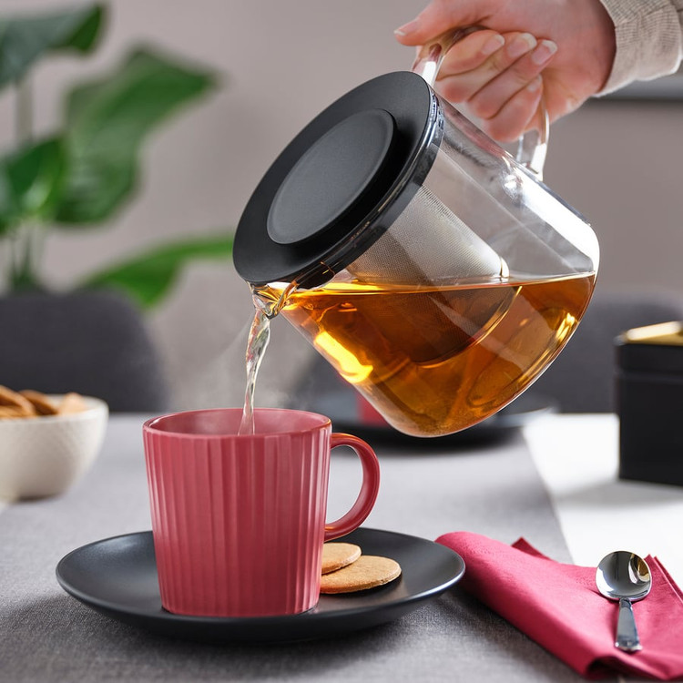 قوری RIKLIG، شیشه ای ۱.۵ لیتری